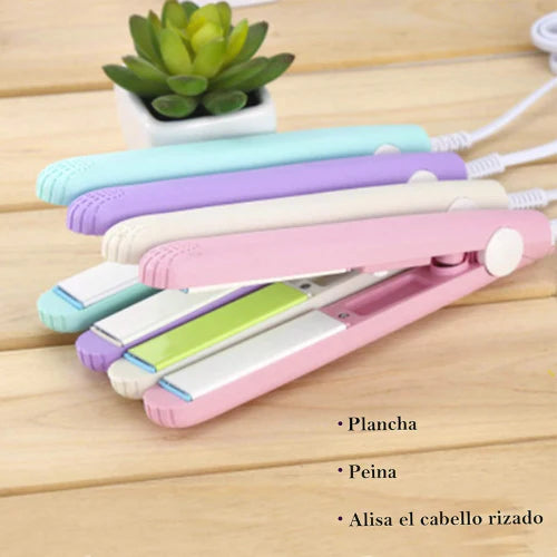 ✨ Mini Plancha GlamStyle™ 💇‍♀️
